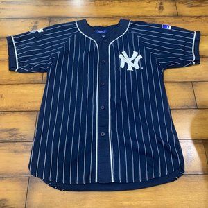 VINTAGE - NY Yankees 90s Starter Jersey (Size L)